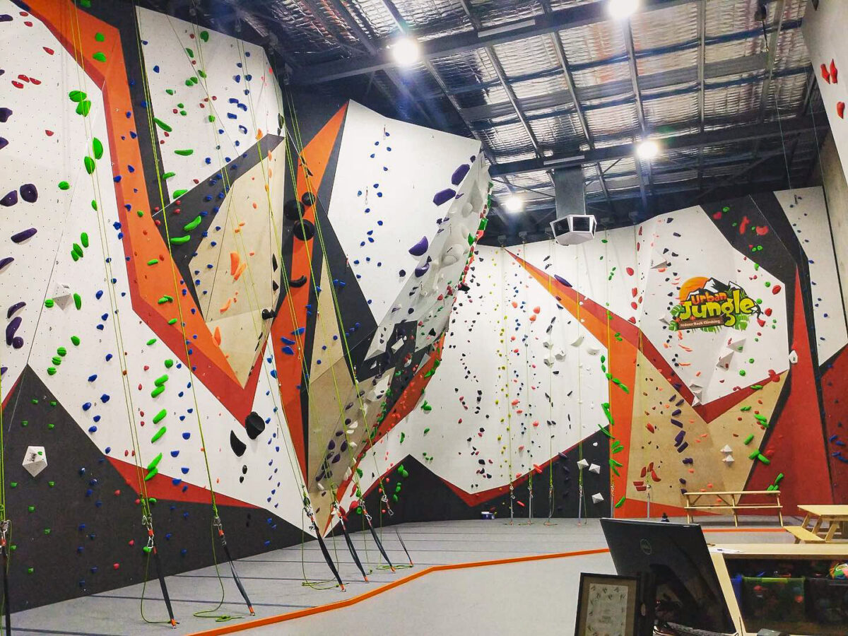 Rope Climbing Walls Installed By ICP Indoor Lead Walls